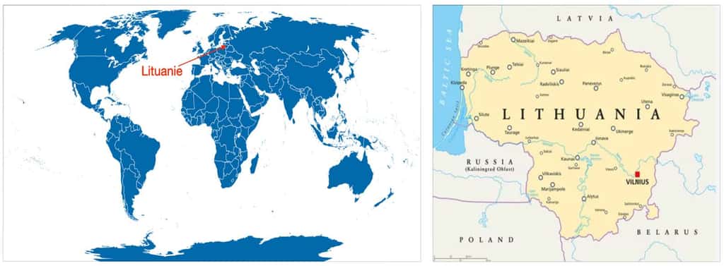 Carte du monde et carte péninsule Antarctique © Peter Hermes Furian, Adobe stock